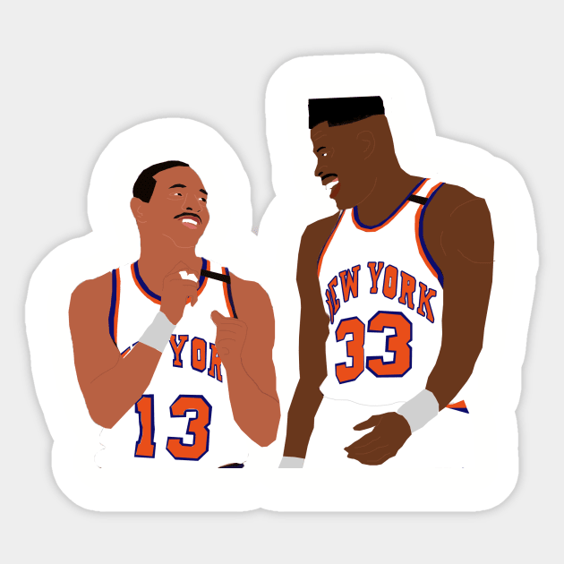 Ewing and Jackson Sticker by The Knicks Wall